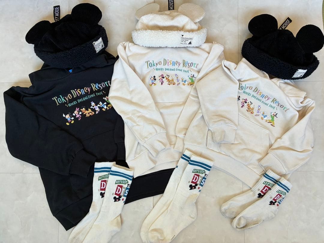 ディズニーリゾート公式　トレーナー　帽子　お揃い　兄弟　姉妹