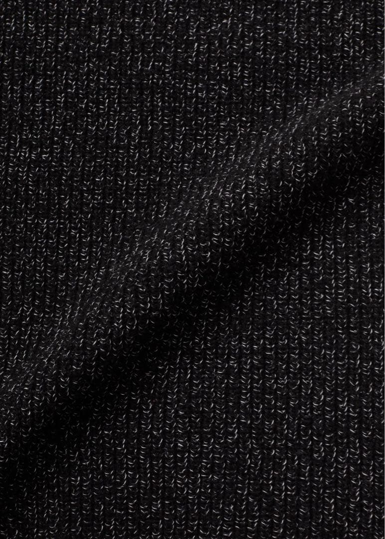 トップス ULTERIOR W/C MELANGE RIB DS KNIT