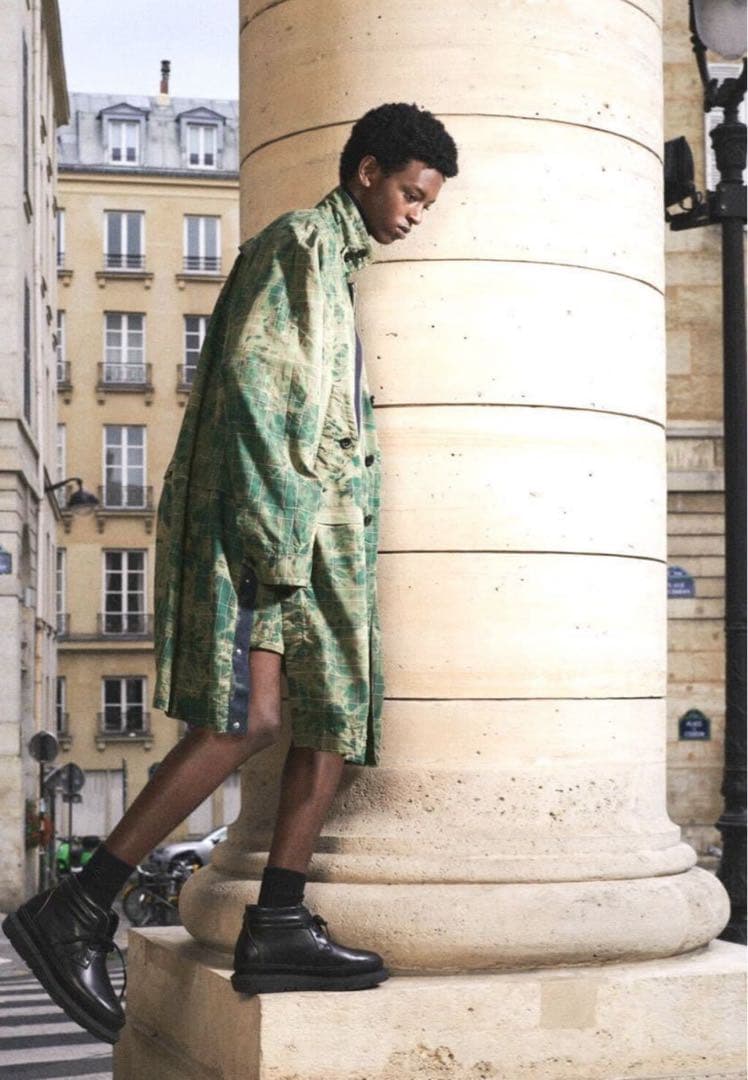 SACAI サカイ チェックコート