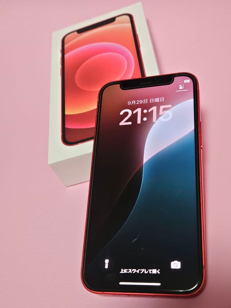 k*e様 iPhone 12 mini レッド 64GB SIMロック解除済フリ
