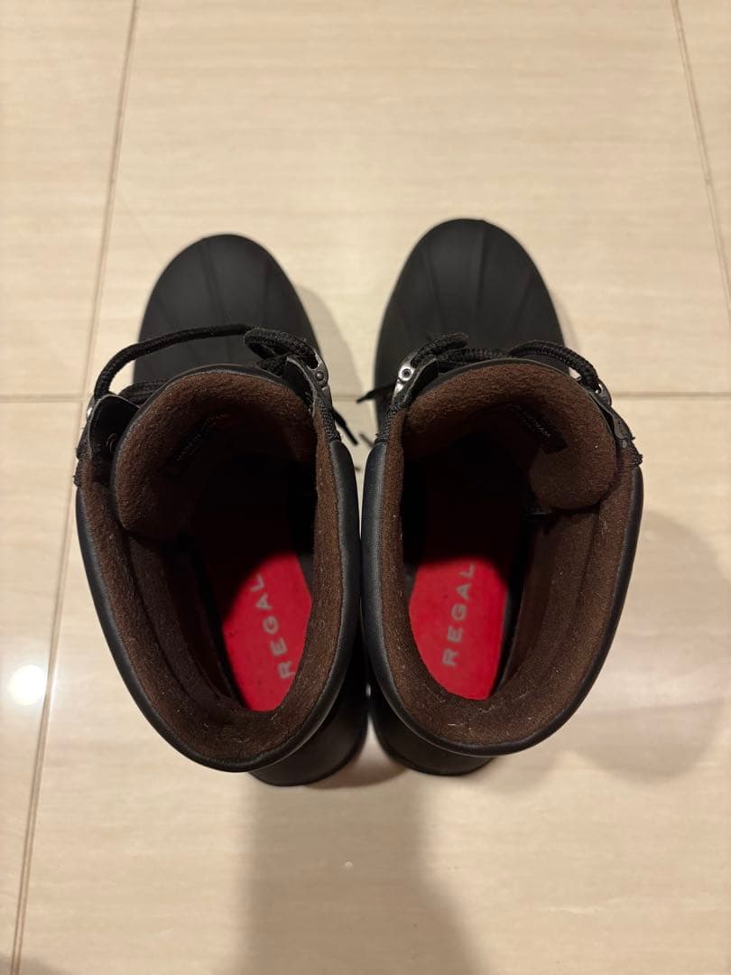 梅雨に活躍するREGAL CORDURA FABRIC防水ハイカットブーツ※美品