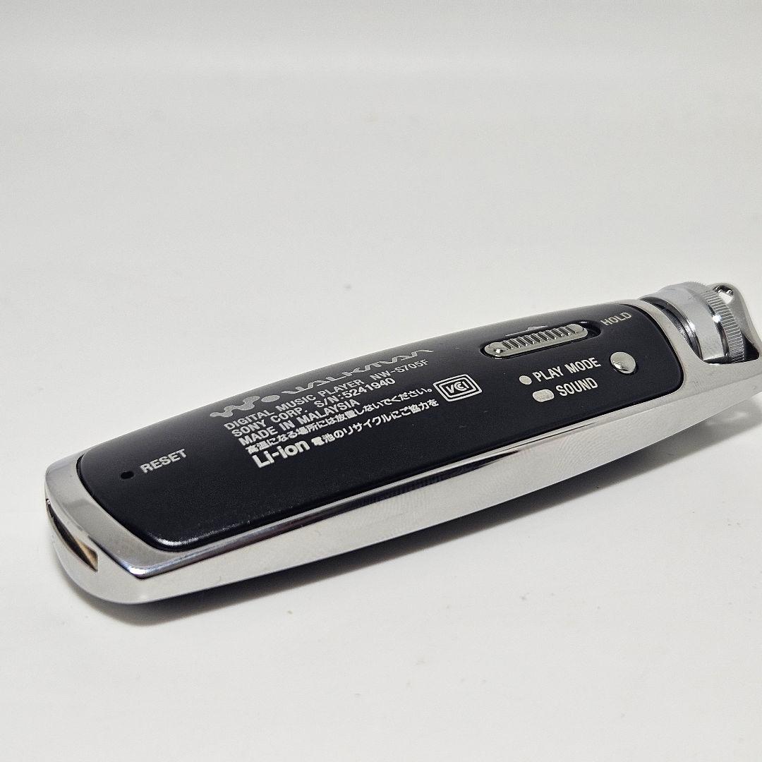 美品 動作品 WALKMAN NW-S705F 2GB ブラック 本体 ケース付