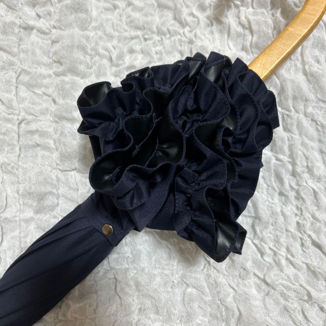 サンバリア100 Sサイズ / フリル(ネイビー)