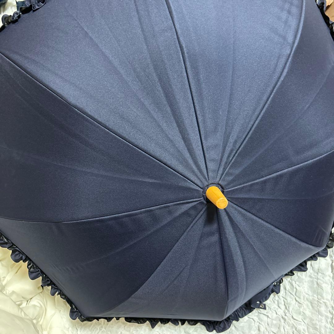 サンバリア100 Sサイズ / フリル(ネイビー)