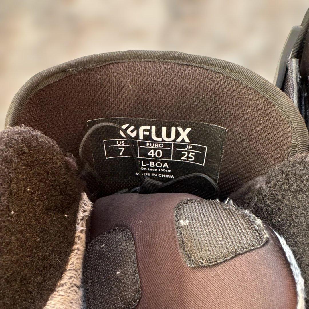 FLUX スノーボードブーツ BOAシステム ブラック