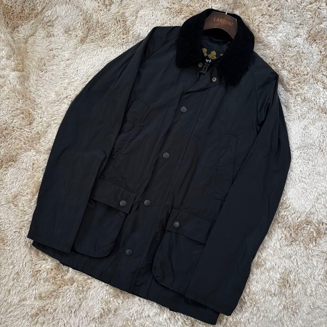 Barbour シェイプメモリー BEDALE SL ビデイル ブラック38