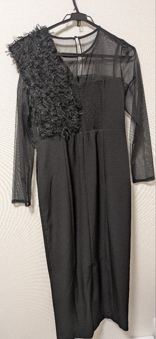 ANDRESD ブラック ドレス L 結婚式