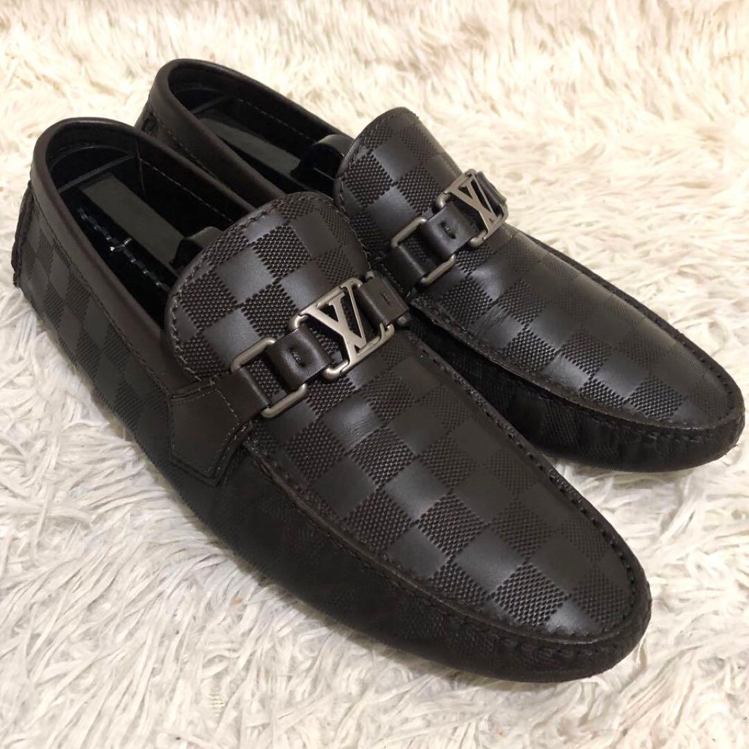 未使用級✨ルイヴィトン　ダミエ　ドライビングシューズ