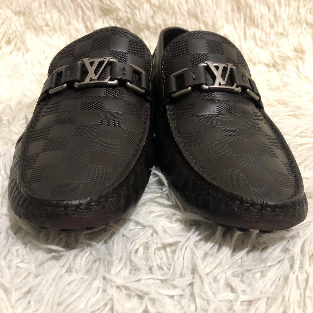 未使用級✨ルイヴィトン　ダミエ　ドライビングシューズ