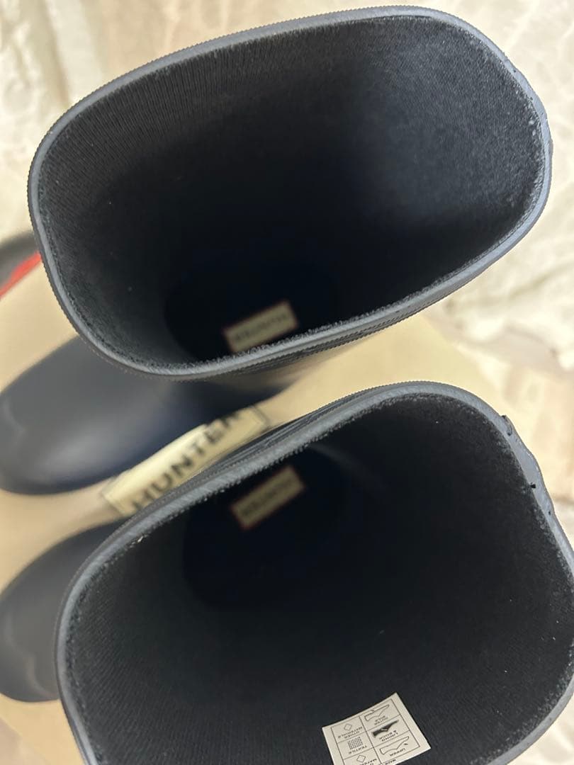 Hunter ハンター レディース ショートレインブーツ 22cm UK3