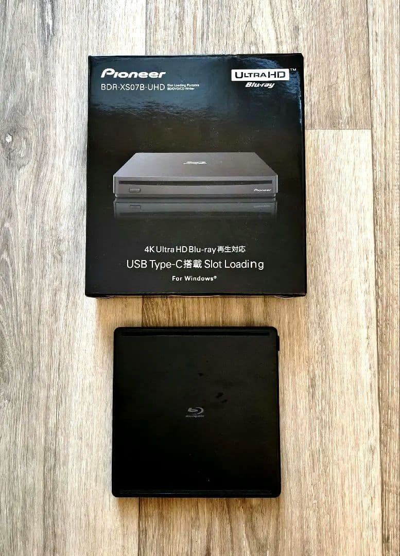 外付けハードディスク・ドライブ Pioneer BDR-XS07B-UHD