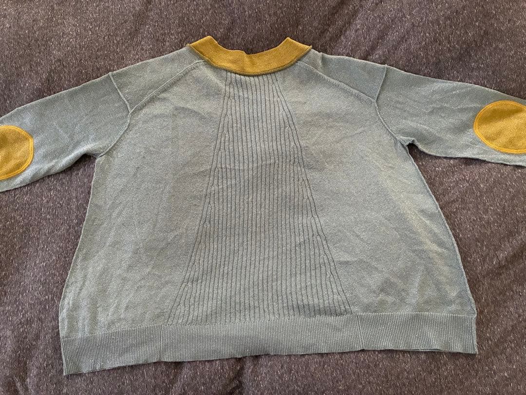 zhor & nema カーディガン　AQUA COMBO