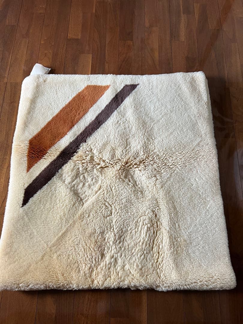 新品のムートンシーツ　布団　毛布 ブラウン　ムートンライフ