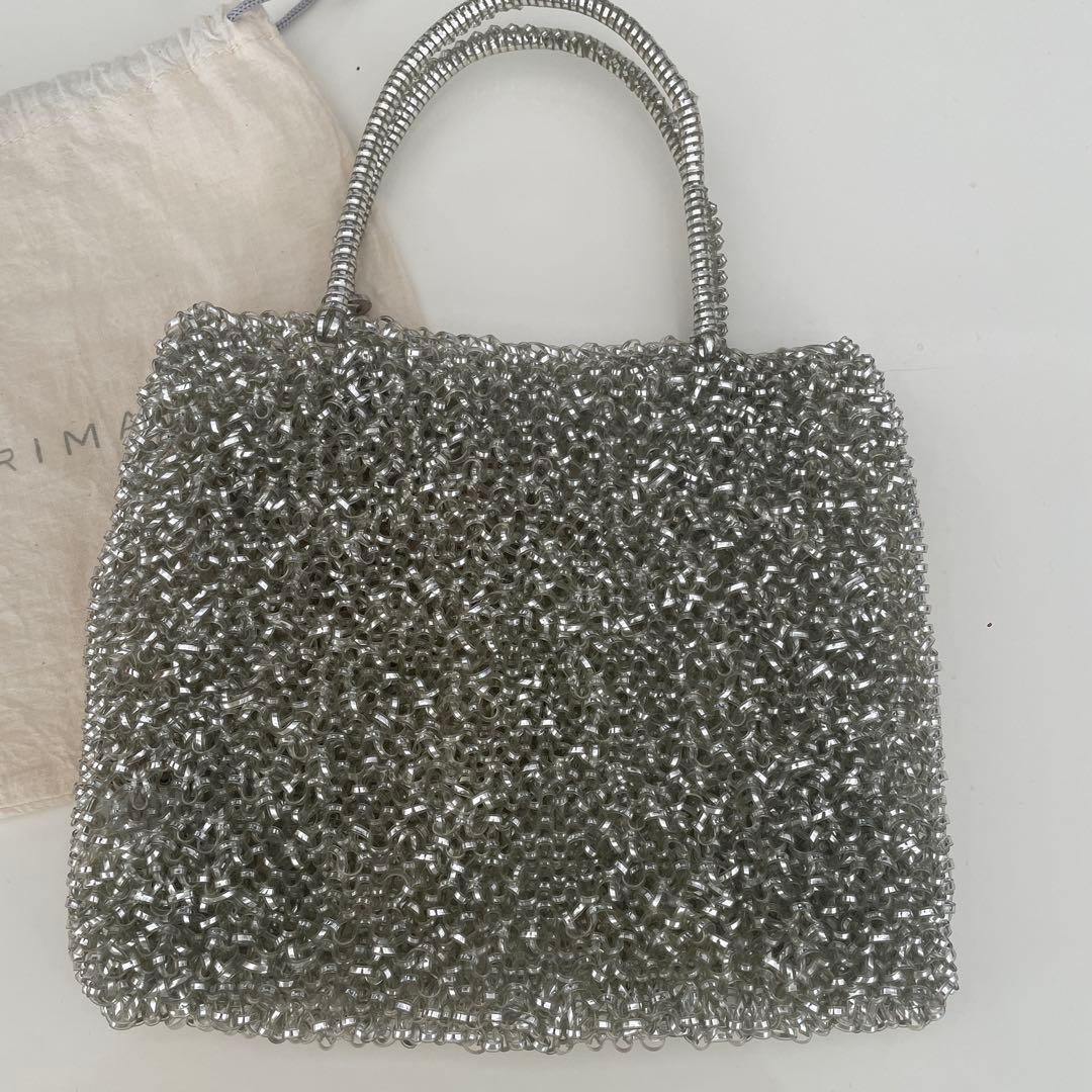 アンテプリマANTEPRIMA ワイヤーバッグ スワロフスキーフラワーモチーフ