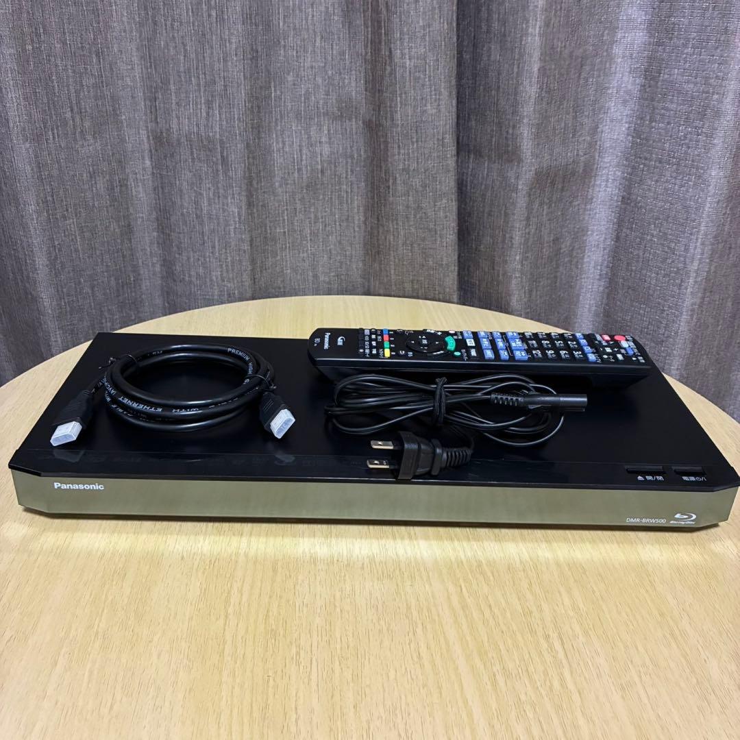 Panasonic ブルーレイディスクレコーダー　HDD 500GB 2チューナ