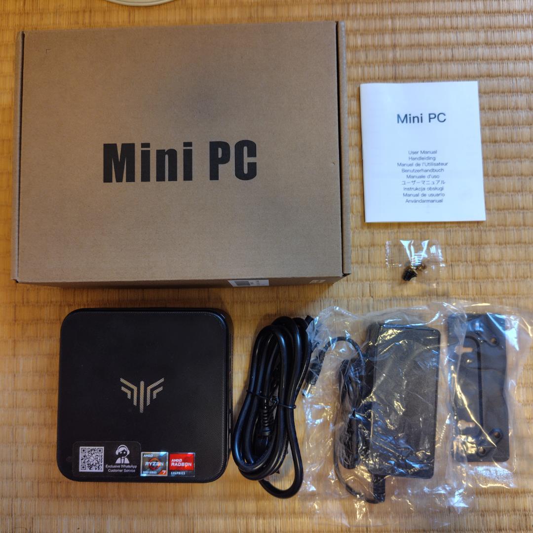ミニPC Mini PC AMD Ryzen 7 5700U 32GB DDR4