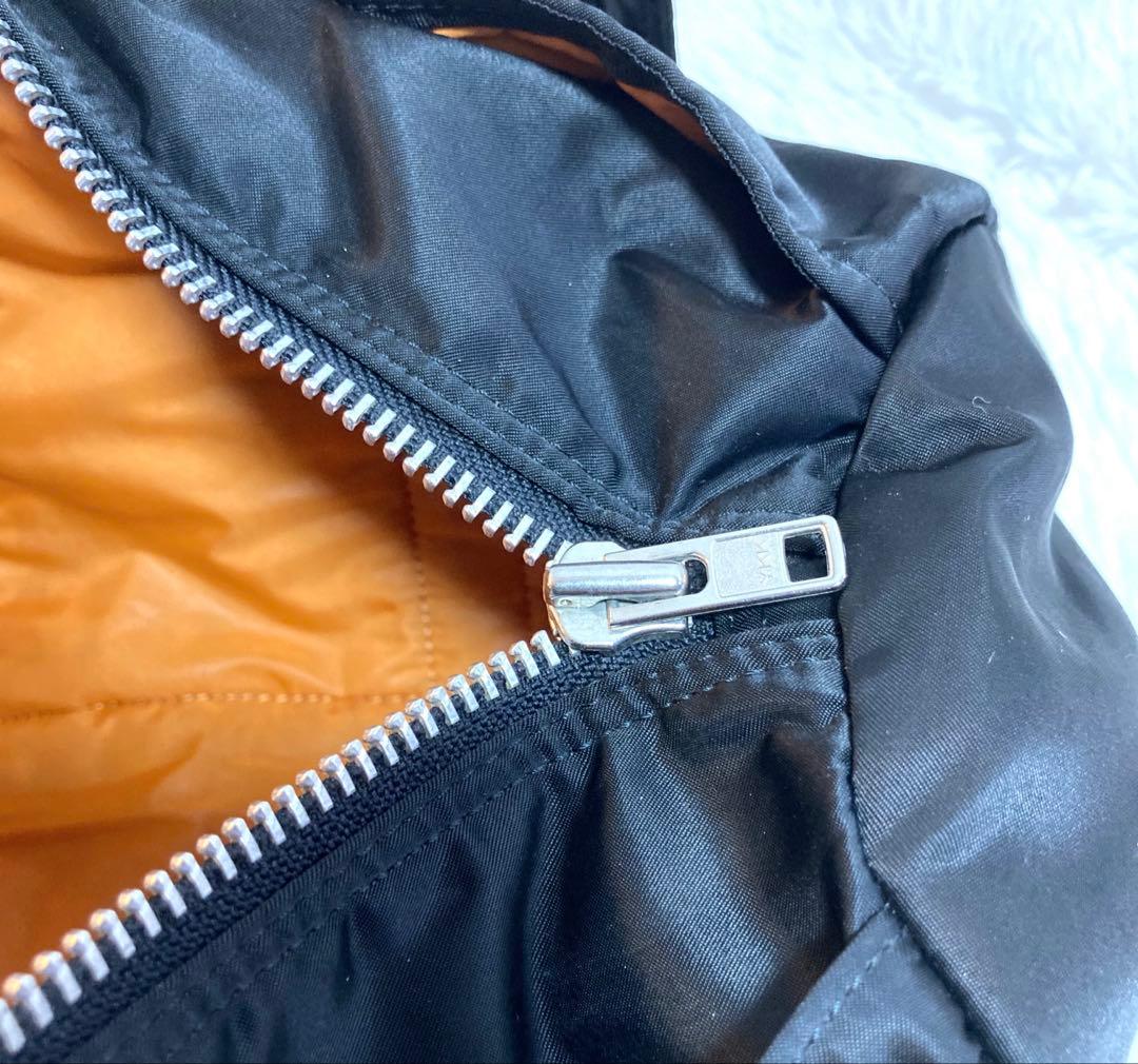 超美品 ポーター タンカー ミニボストン S ドラムバッグ ロール ダッフル 黒