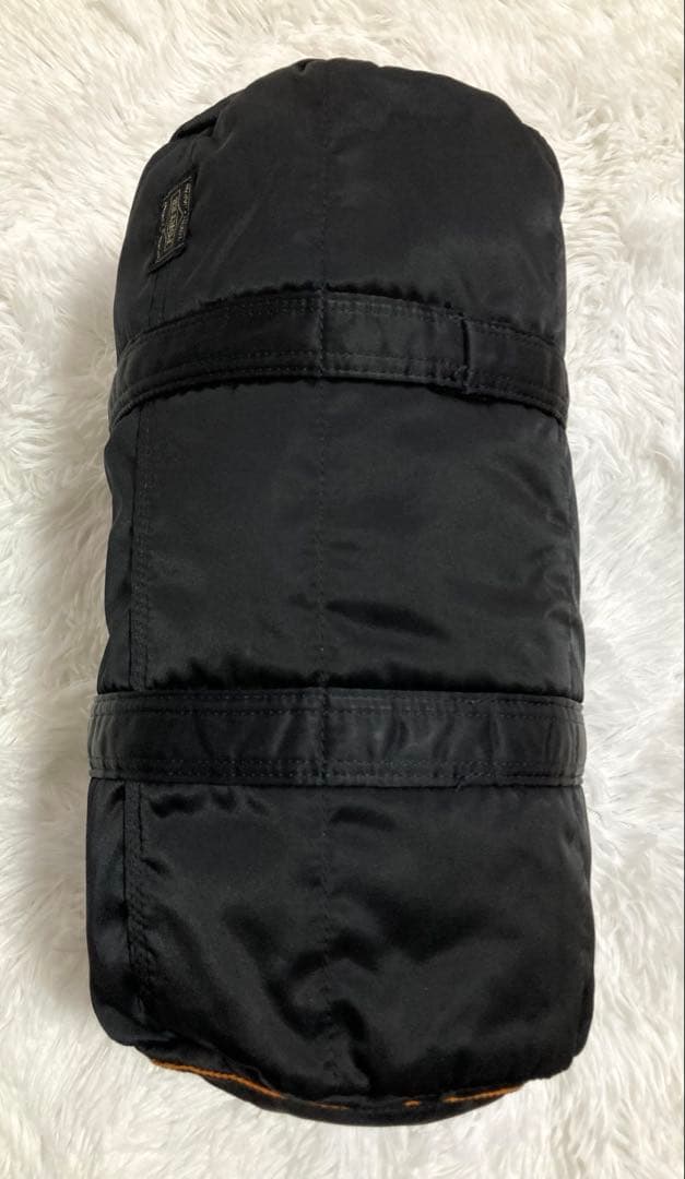 超美品 ポーター タンカー ミニボストン S ドラムバッグ ロール ダッフル 黒