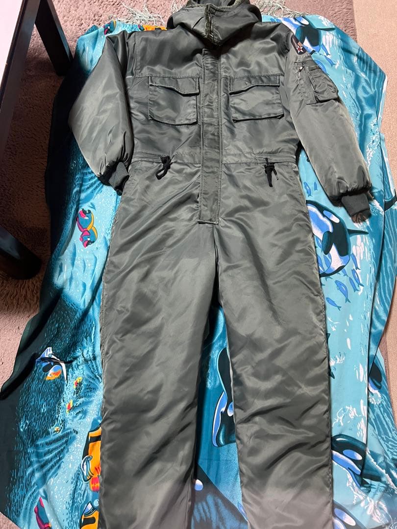 フライトスーツ　 ミリタリーオールインワン　 ミリタリーつなぎ　アメリカ空軍