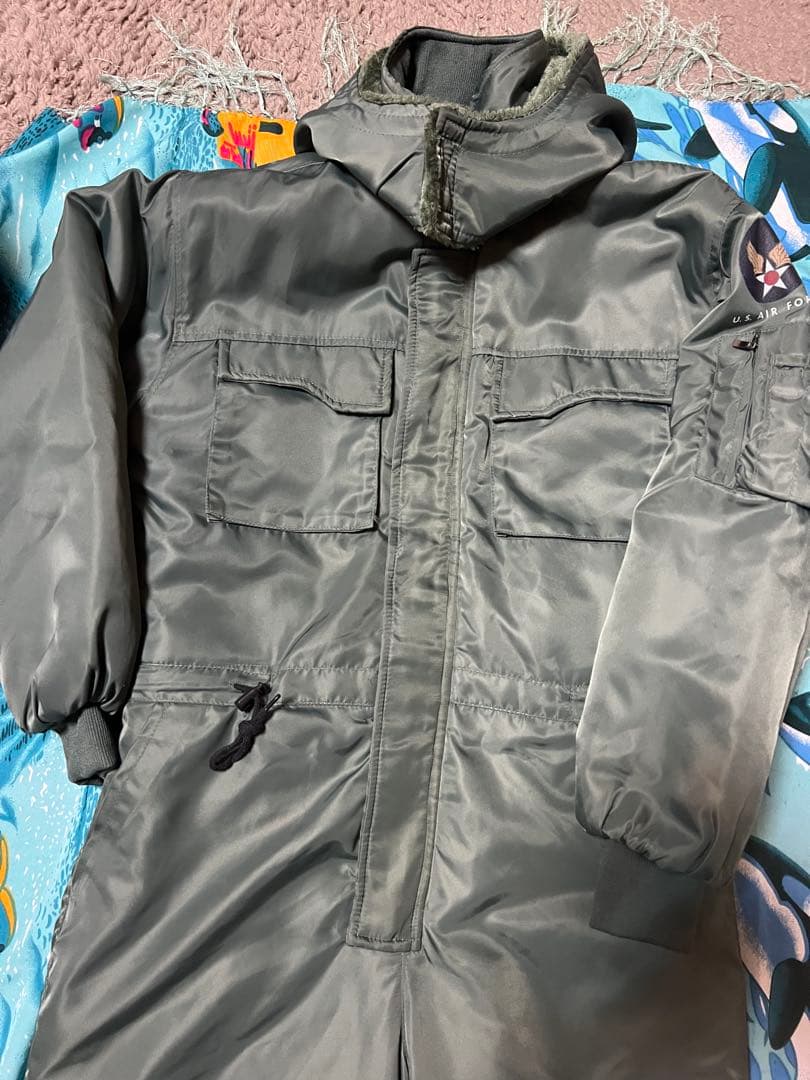 フライトスーツ　 ミリタリーオールインワン　 ミリタリーつなぎ　アメリカ空軍