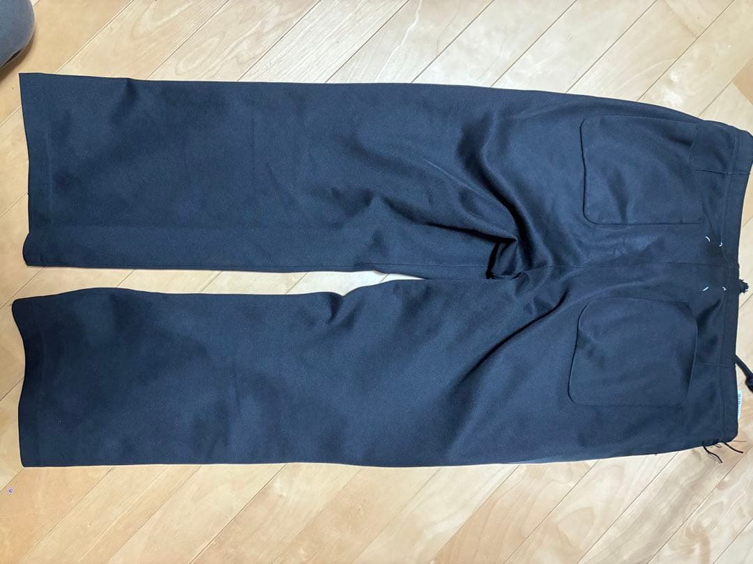 Maison Margiela サイドライントラックパンツ シルク混　48