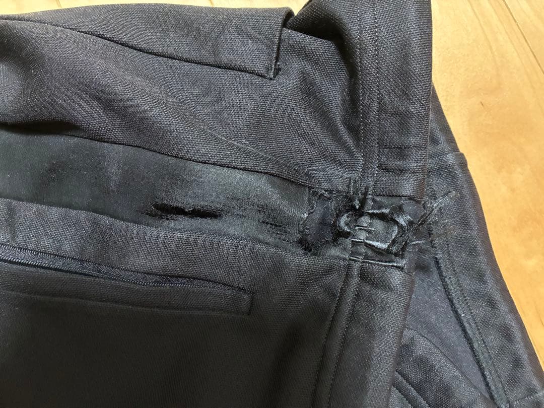 Maison Margiela サイドライントラックパンツ シルク混　48