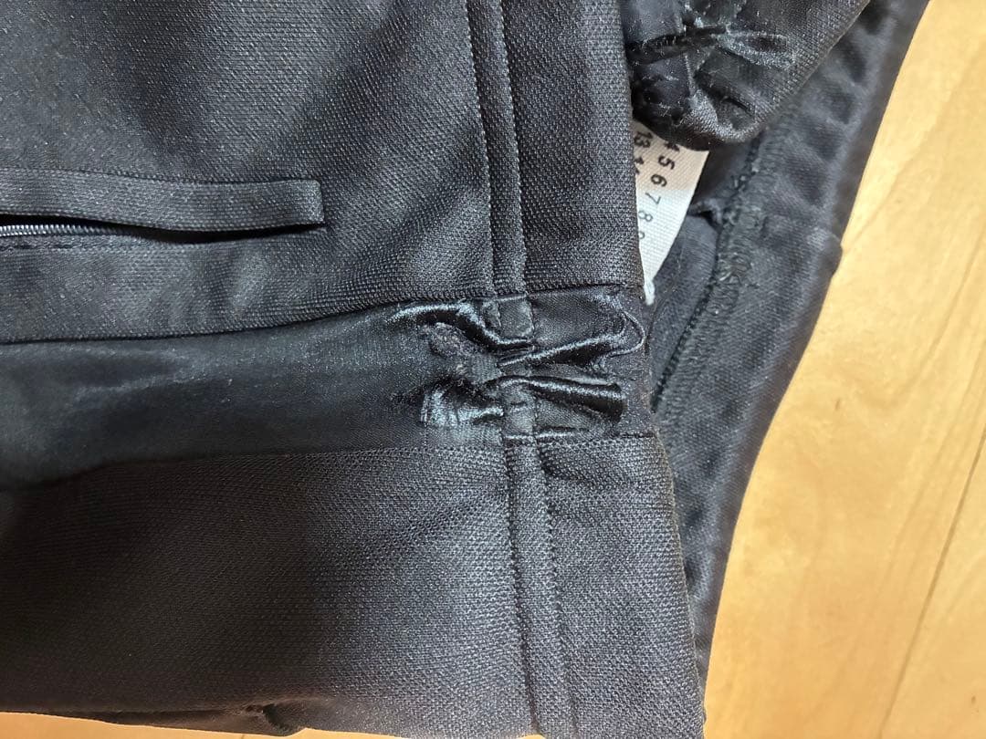 Maison Margiela サイドライントラックパンツ シルク混　48