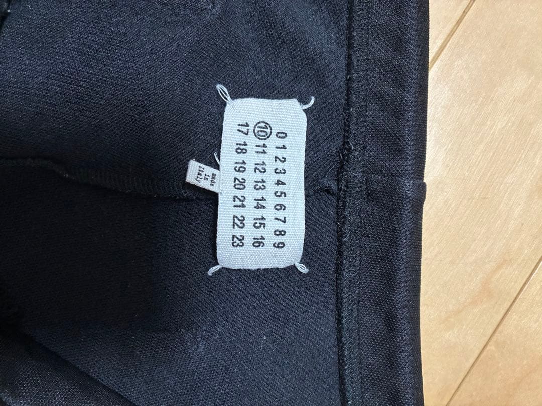 Maison Margiela サイドライントラックパンツ シルク混　48