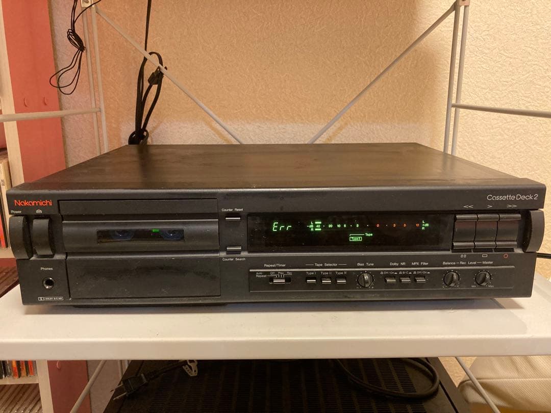 Nakamichi カセットデッキ Cassette Deck-2 （ジャンク）