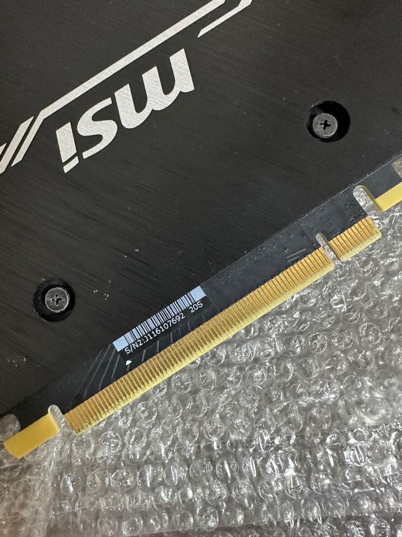 【ジャンク】RTX 2060 VENTUS XS 6G OC