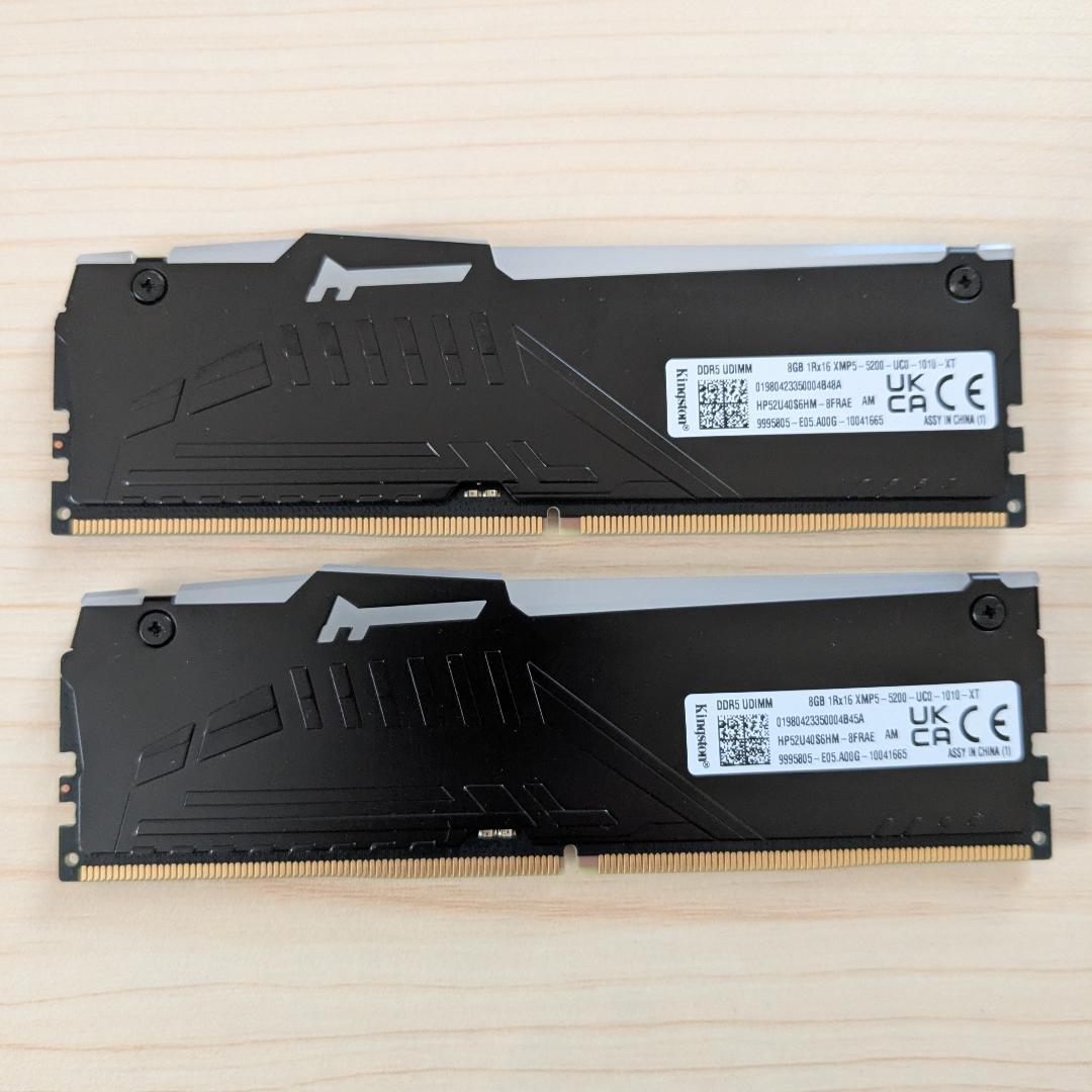 Kingston FURY Beast DDR5 16GB (8GB×2)