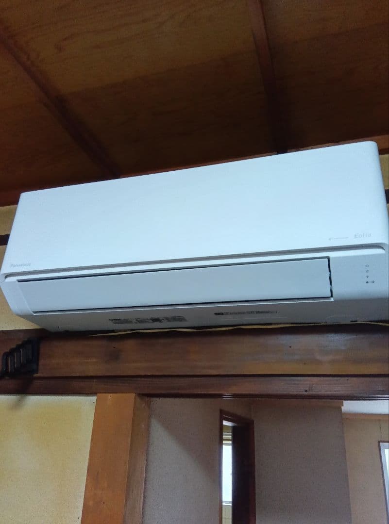 2025年製…パナソニック　冷暖房エアコン（エオリア、8〜10畳用）引取り限定