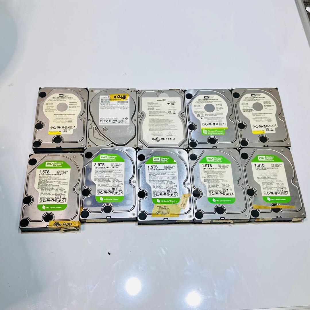 WD Western Digital HDD x10 各種セット