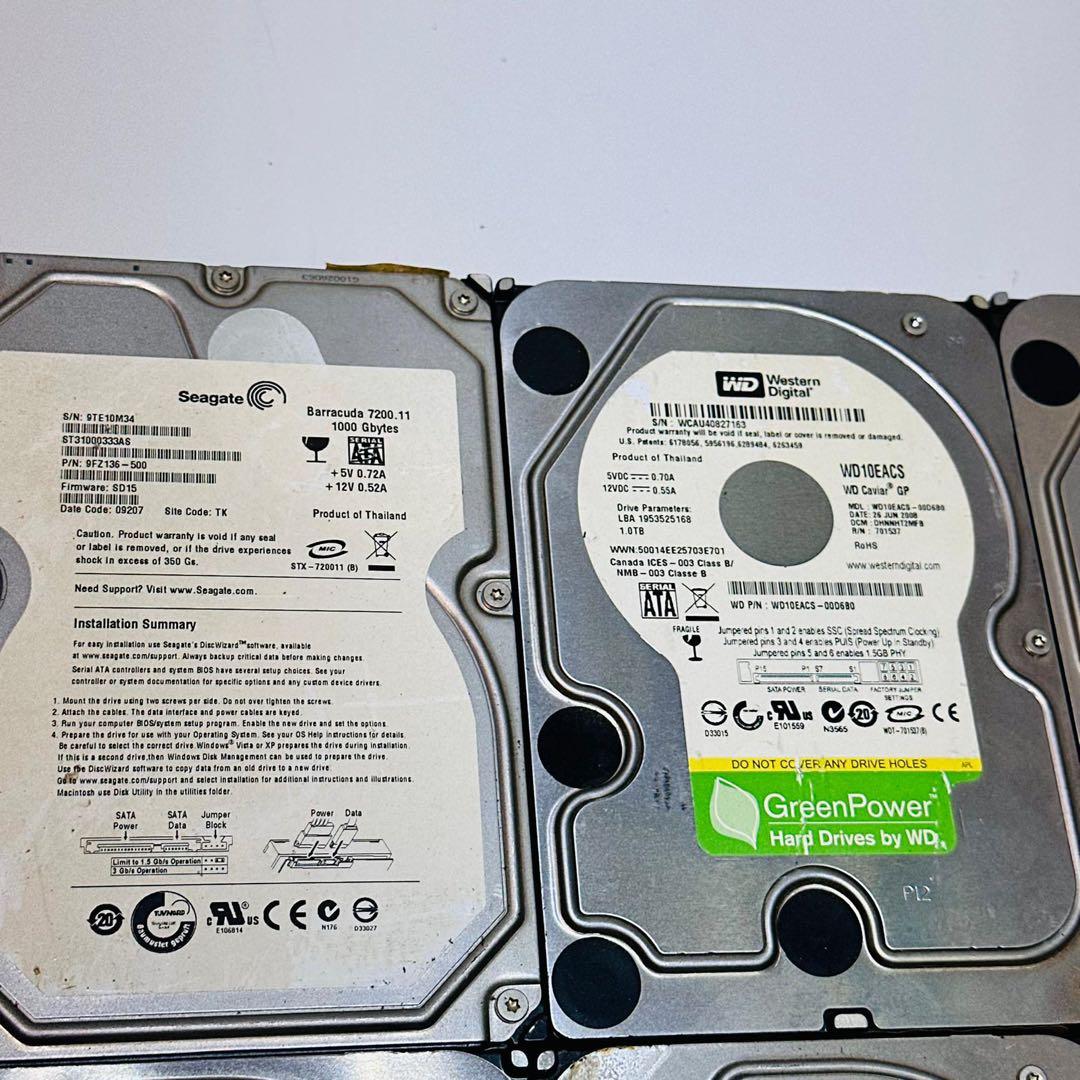 WD Western Digital HDD x10 各種セット