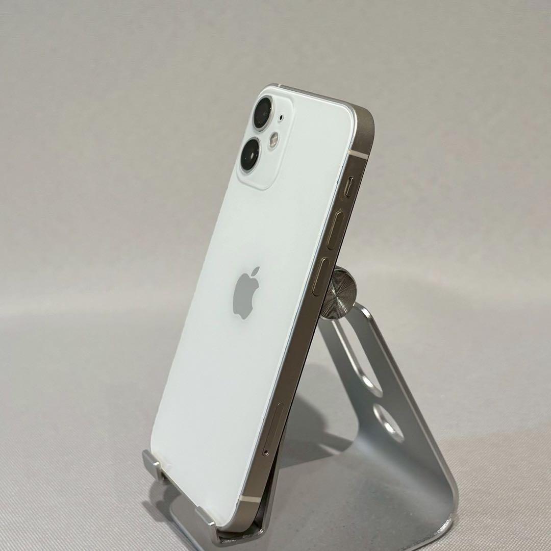 『美品』iPhone 12 mini 64GB ホワイト　SIMフリー　本体