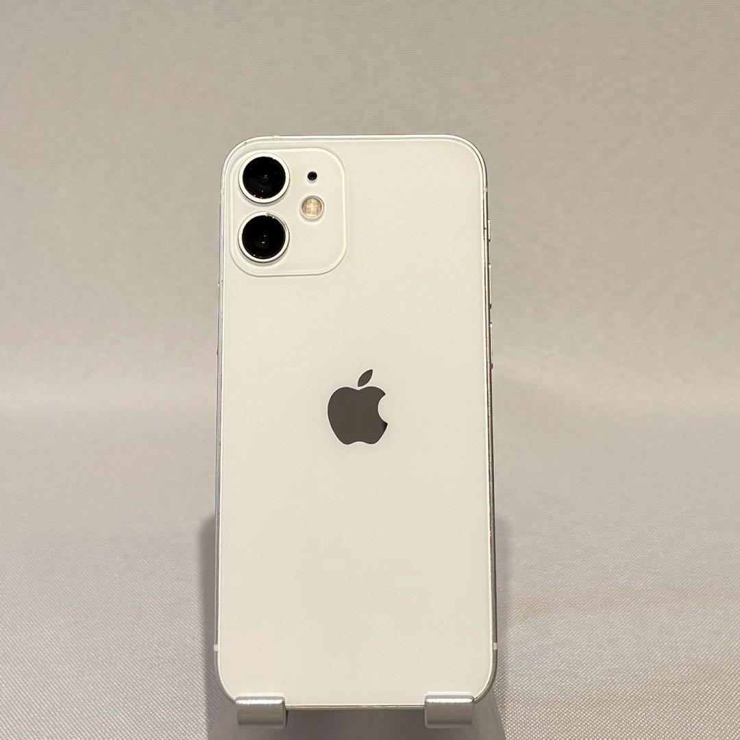 『美品』iPhone 12 mini 64GB ホワイト　SIMフリー　本体