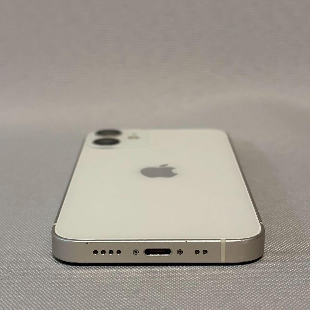 『美品』iPhone 12 mini 64GB ホワイト　SIMフリー　本体