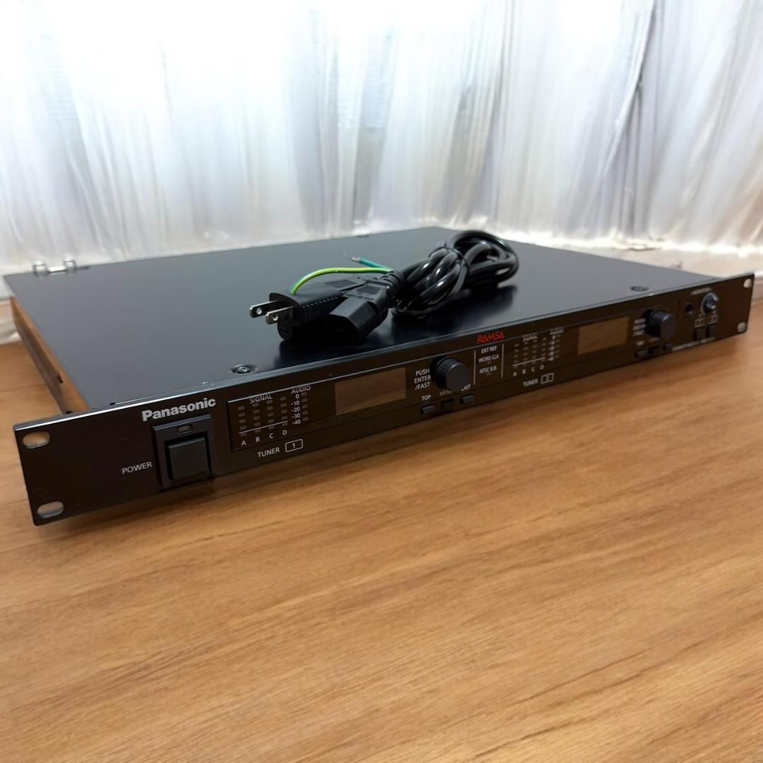 ☆希少品 美品 パナソニック WX-DR120 デジタルワイヤレス受信機 据置型