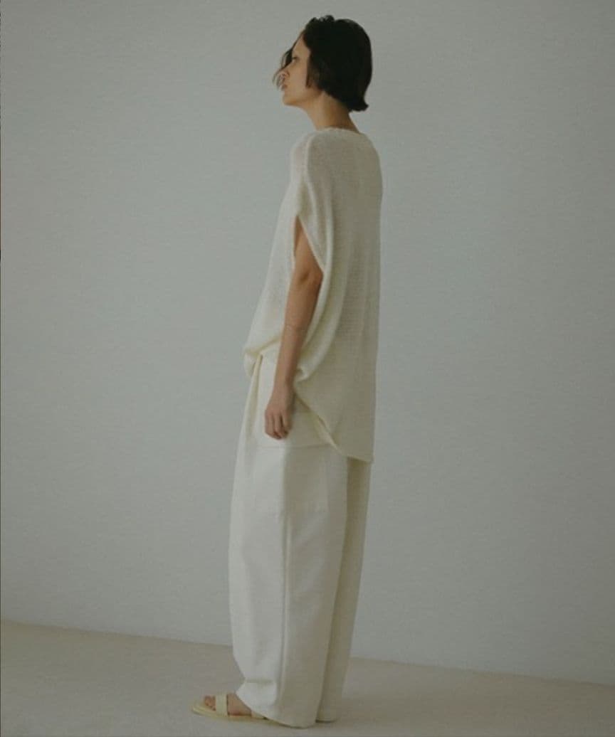 SALE！エトレトウキョウ　ジャガードウエストゴムアウトポケットパンツ