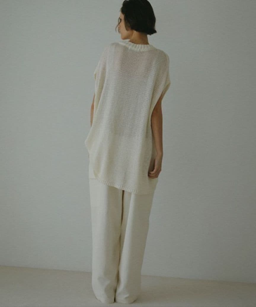 SALE！エトレトウキョウ　ジャガードウエストゴムアウトポケットパンツ