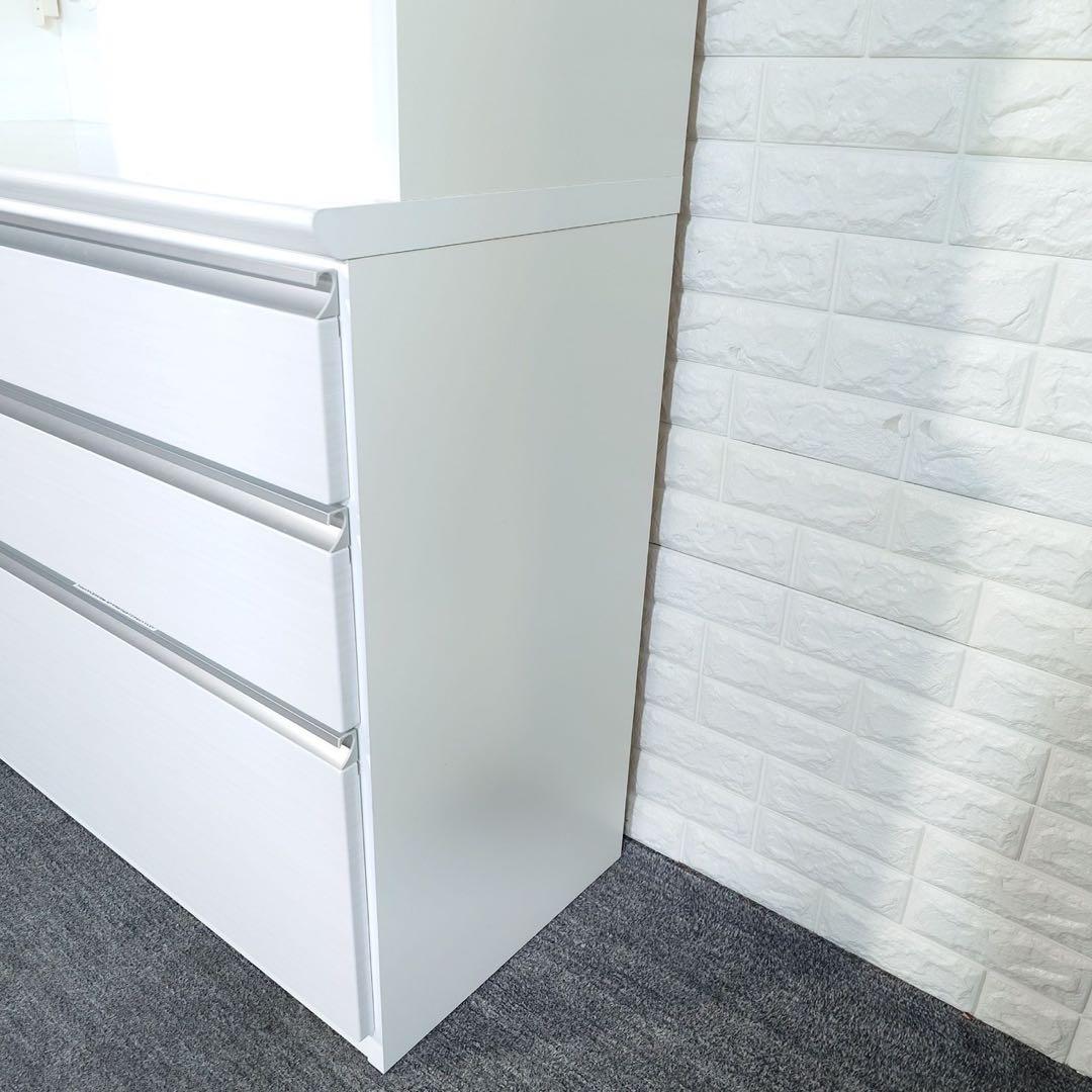 松田家具 コンパスレンジ 幅120cm カップボード 食器棚 I055