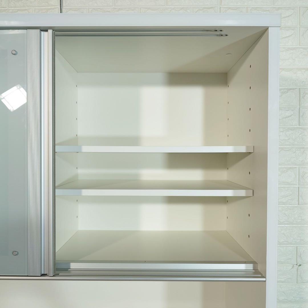 松田家具 コンパスレンジ 幅120cm カップボード 食器棚 I055