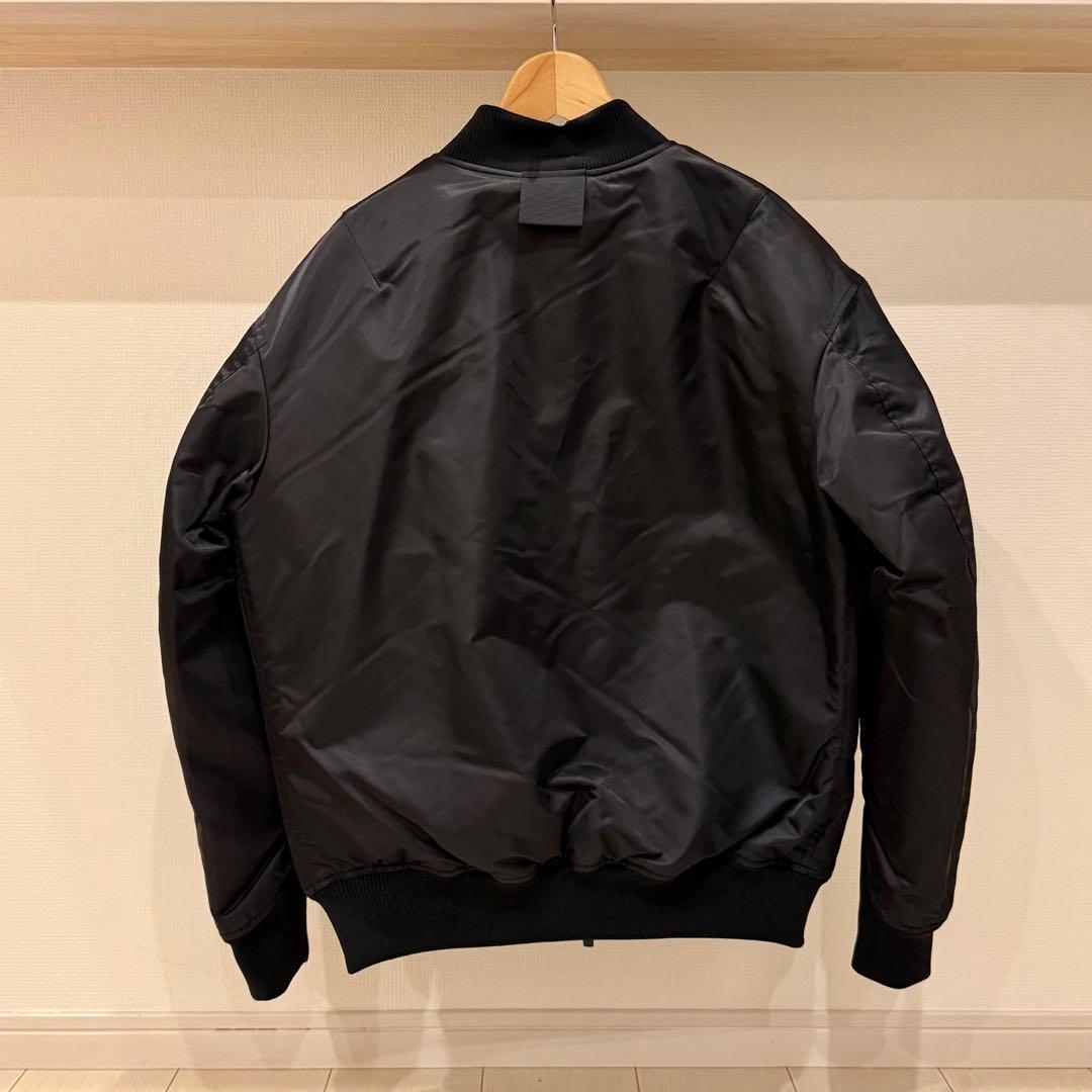 UNIQLO ジルサンダーコラボプラスJハイブリッドダウンMA-1 ブラック M