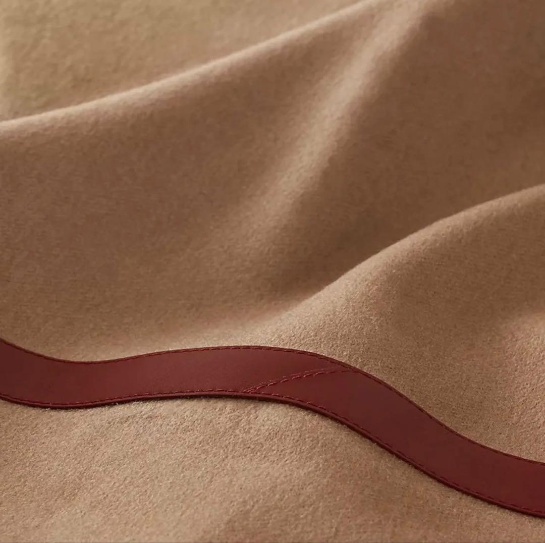 【最終値下げ！】エルメス　ポンチョ　ストール　トロンプルイユ