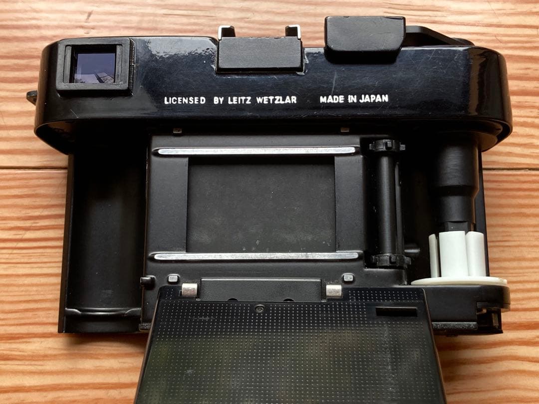 後塗ブラックペイントLEITZ minolta CLノクトンクラッシック40mm