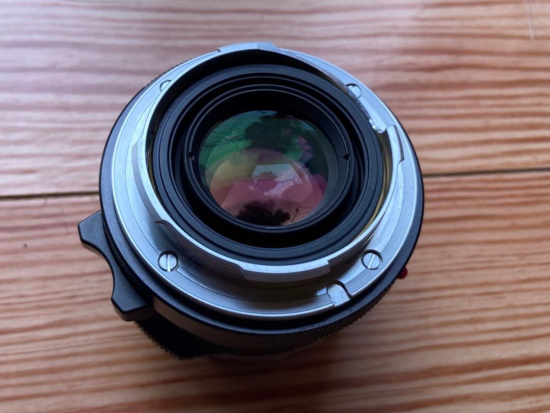 後塗ブラックペイントLEITZ minolta CLノクトンクラッシック40mm