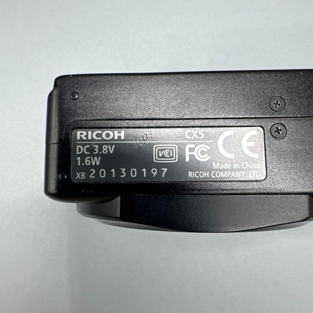 M1409 RICOH CX5 コンパクト デジタル カメラ デジカメ コンデジ