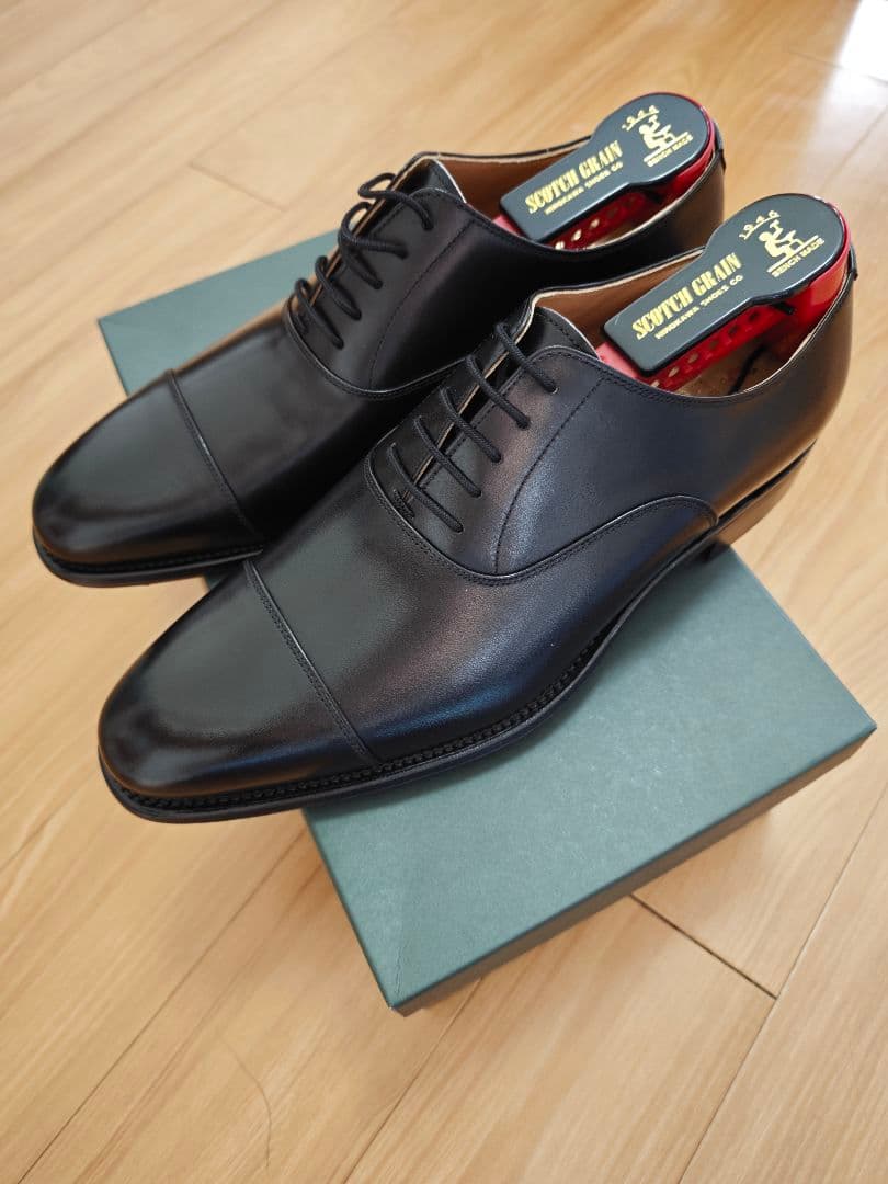 SCOTCH GRAIN 916 ブラック 24.5cm E スコッチ グレイン