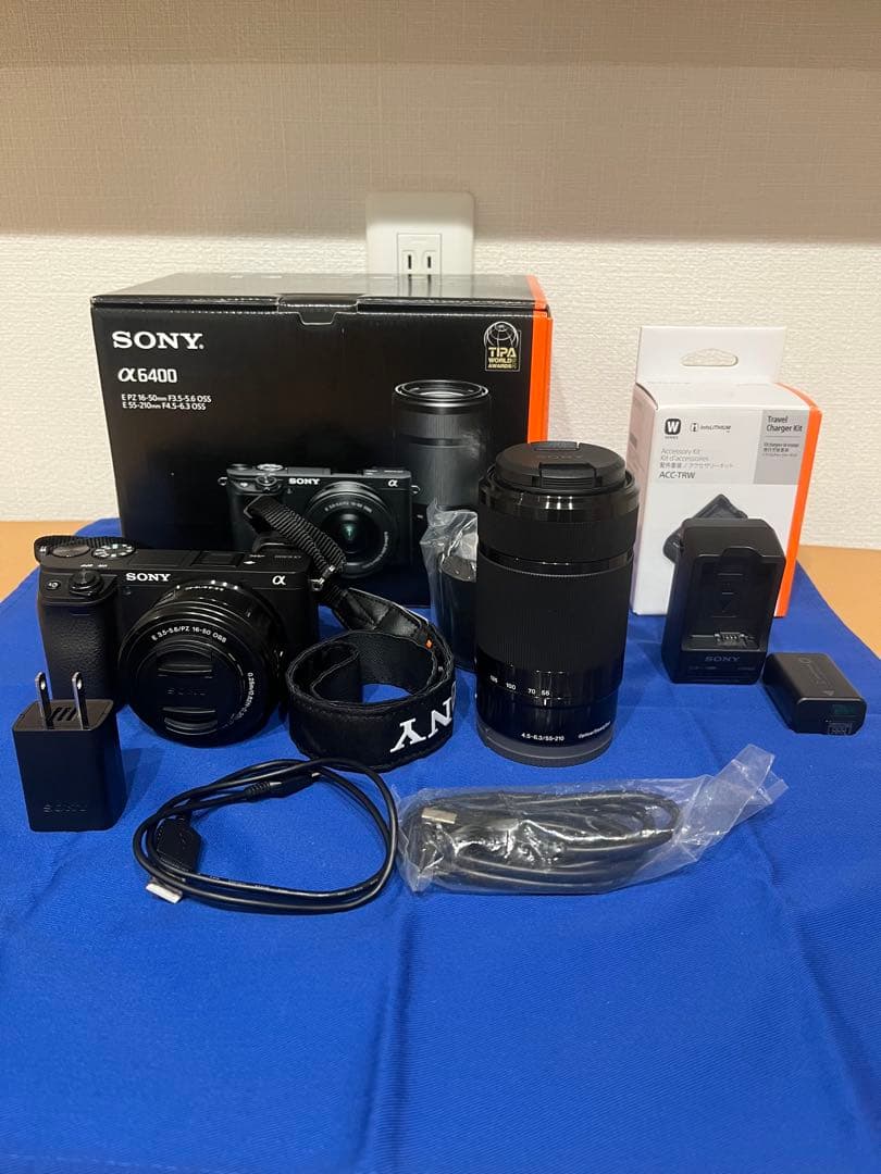 SONY ILCE-6400Y（ダブルズームレンズキット）・ACC-TRW