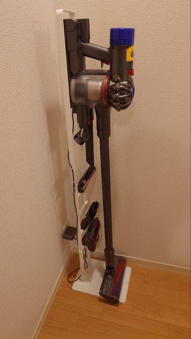 dyson V8 Fluffy+ 本体+山崎実業スタンド